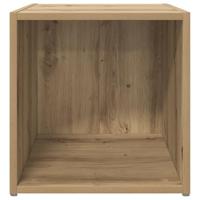 TV-kast met opslag 2 pcs Bruin 37 x 35 x 37 cm Bewerkt hout - thumbnail