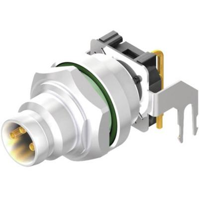 Weidmüller 2424330000 Sensor/actuator inbouwconnector M8 Aantal polen (sensoren): 3 Stekker, inbouw horizontaal 10 stuk(s)
