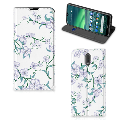 Nokia 2.3 Uniek Smart Cover Blossom White Nokia 2.3 Uniek Smart Cover Blossom White