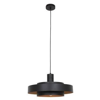 Steinhauer Zwarte hanglampFlinter Ø 50cm - 3329ZW