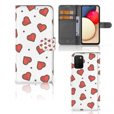 Samsung Galaxy A03s | Telefoon Hoesje | Hearts Samsung Galaxy A03s | Telefoon Hoesje | Hearts