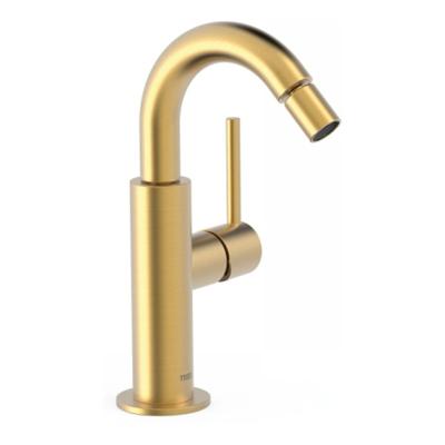 Bidetmengkraan Tres Study Exclusive Hendel Uitloop Gebogen 16,5 cm Rond Mat Goud Bidetmengkraan Tres Study Exclusive Hendel Uitloop Gebogen 16,5 cm Rond Mat Goud