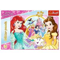 Trefl Glitter Puzzel Disney Princess 100 Stukjes - thumbnail