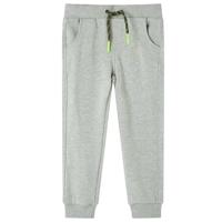 VidaXL Kinderjoggingbroek 128 lichtkaki - thumbnail