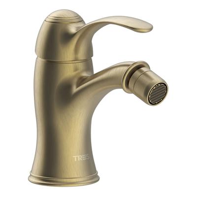 Bidetkraan Tres Clasic | Opbouw | Mengkraan | 1-hendel | Vintage | Messing oud