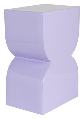 Zuiver Krukje/Bijzettafel 'Cones' 30 x 21cm, kleur Lila Zuiver Krukje/Bijzettafel 'Cones' 30 x 21cm, kleur Lila