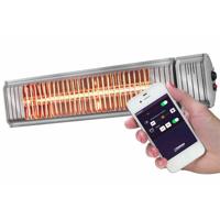 Eurom Golden 2000 Amber Smart Patioheater Terrasverwarmer Grijs - thumbnail