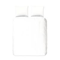 Good Morning Dekbedovertrek "uni dessin" - Wit - (240x200/220 cm) - Katoen - thumbnail