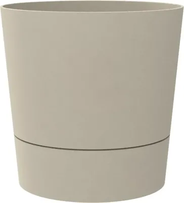 elho plantenbak foss rond d35 h34cm Paddenstoel beige