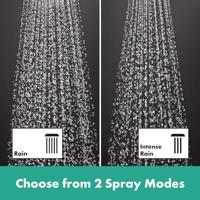 Hansgrohe Crometta s 240 1jet showerpipe met badthermostaat chroom 27320000 - thumbnail
