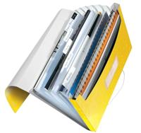 Projectmap Leitz WOW voor A4 6 vaks PP geel - thumbnail