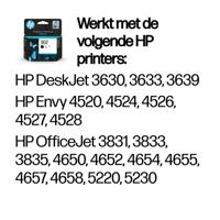 Originele inkt cartridge HP F6U66AE Zwart - thumbnail