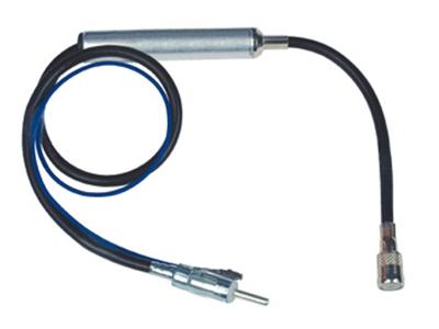 Antenne - ISO Female Naar Din+ Zwart (ANT630)