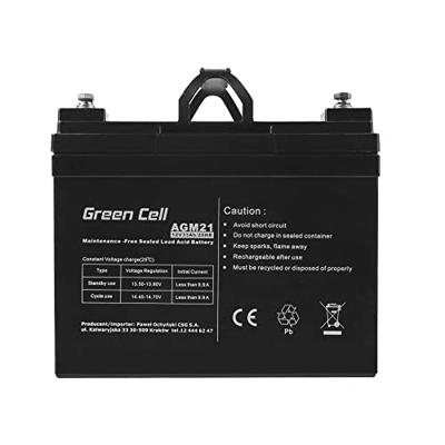 Green Cell AGM21 UPS-accu Sealed Lead Acid (VRLA) 12 V 33 Ah - thumbnail
