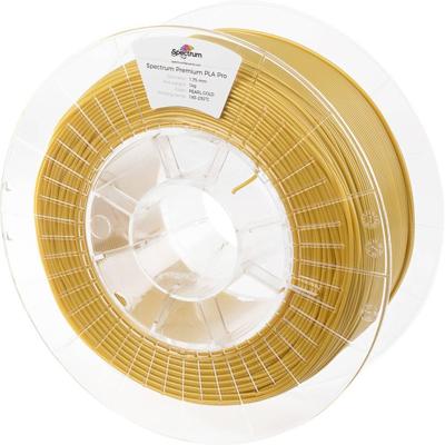 Spectrum Filaments 80110 PLA Pro Filament PLA Pro Slagvast 1.75 mm 1000 g Pearl Gold, Goud 1 stuk(s) Spectrum Filaments 80110 PLA Pro Filament PLA Pro Slagvast 1.75 mm 1000 g Pearl Gold, Goud 1 stuk(s)