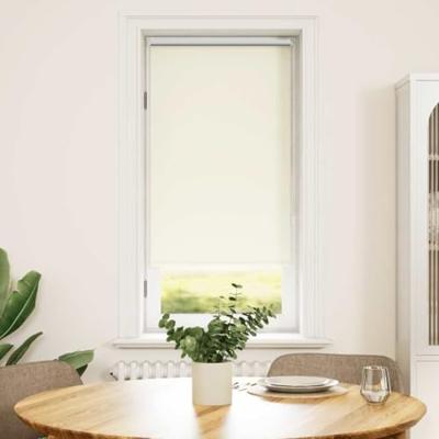 VidaXL Rolgordijn verduisterend 44,4 x 100 cm stofbreedte 40 cm beige