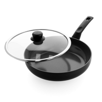 BK Easy Basic Ceramic Hapjespan 28 cm Zwart - thumbnail