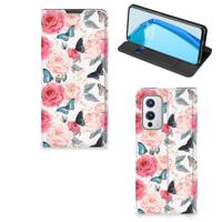 OnePlus 9 Smart Cover Butterfly Roses - thumbnail