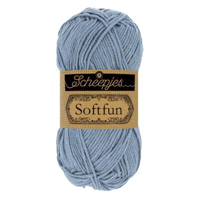 Scheepjes Softfun - 2602 Slate Blue - Haakgaren / Breigaren