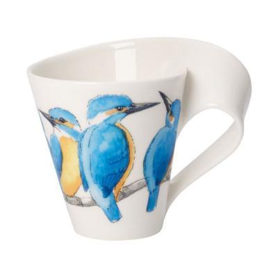 VILLEROY & BOCH - NewWave Caffe - Beker met oor IJsvogel 0,30l