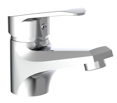 Schutte TESSA ééngreepsmengkraan wastafel | chroom 36510