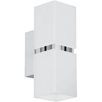 Eglo Led wandlampPassa Up - Down 2x3,3w - grijs met wit - 95377 - thumbnail