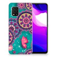 Xiaomi Mi 10 Lite Hoesje maken Cirkels en Vlinders - thumbnail
