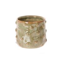 Bloempot Bozzola Ø11,5xh11cm olijfgroen - thumbnail