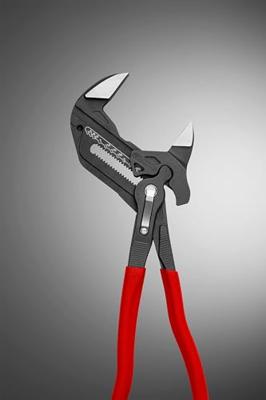 Knipex Sleuteltang | 300 mm Lengte | Tang en Schroefsleutel in Eén | Anti-Slip | Kunststof Bekleed - 86 01 300 SB - thumbnail