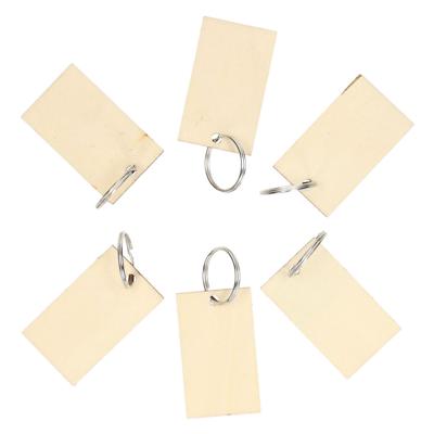 Lobbes houten sleutelhangers, 6st.