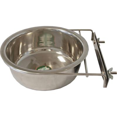 RVS hondenbak 19 cm met schroefhouder Gebr. de Boon - Gebr de boon