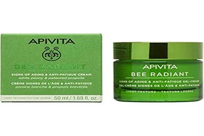 Apivita Bee Radiant Signs of Aging & Anti-Fatigue Gel- Cream DagWhite Peony & Patented Propolis 50ml