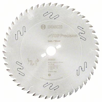 Bosch Accessories Top Precision 2608642114 Hardmetaal-cirkelzaagblad 300 x 30 x 3.2 mm Aantal tanden: 48 1 stuk(s)