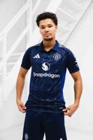 Manchester United Shirt Uit Senior 2024/2025 - Maat M - Kleur: Donkerblauw | Soccerfanshop - thumbnail