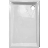 Nemo Spring Horus douchebak 100x80x4.5cm afvoer D90 zonder potenstel acryl wit 122125 - thumbnail