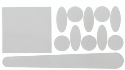 VWP Framebeschermers transparant 12-delig