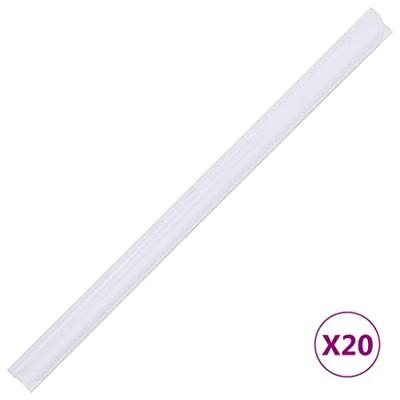 VidaXL Tuinscherm 35x0,19 m pvc groen - thumbnail