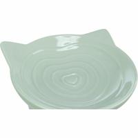 Trixie voerbak / drinkbak kat viviana keramiek salie - thumbnail