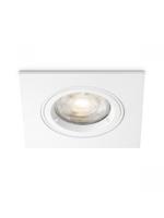 Home sweet home inbouwspot Maestro vierkant ↔ 9,4 cm - wit - thumbnail