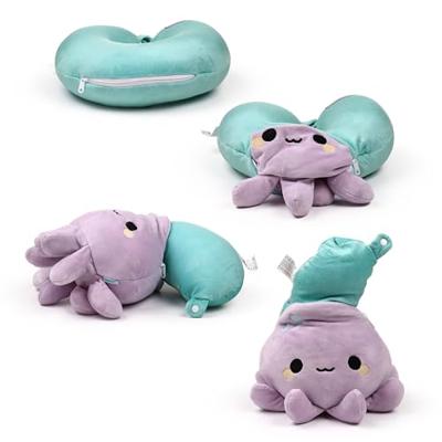 Swapseazzz Adoramals Octopus 2-in-1 Pluche Reiskussen