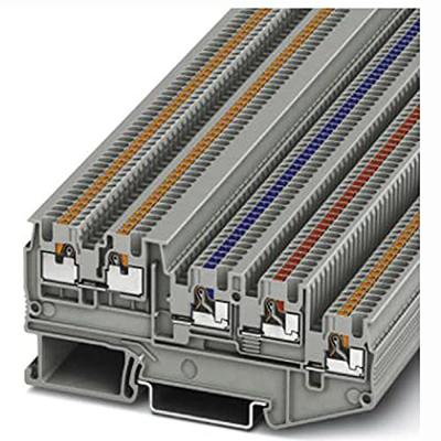 Phoenix Contact 3244452 Initiator- en actuatorklem 3.5 mm Push-Lock-veeraansluiting Grijs 50 stuk(s)