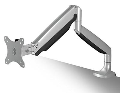 ICY BOX IB-MS503-T, Monitorständer mit Tischhalterung für ein Monitor bis zu 32 (81 cm) Monitor-tafelbeugel 1-voudig 81,3 cm (32) Zilver-grijs In hoogte