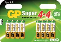AA batterijen multipack - 8 stuks | GP | Alkaline | GP0090 - thumbnail