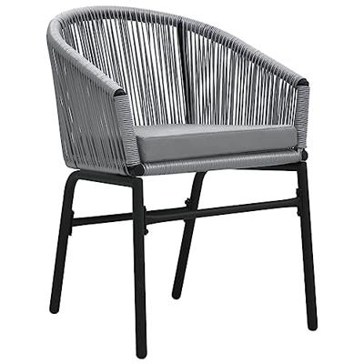 9-delige Tuinset antracietkleurig