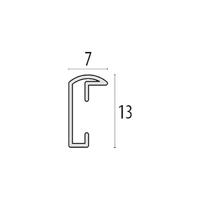 ZEP AL1B1 Wissellijst Papierformaat: 10 x 15 cm Zwart - thumbnail