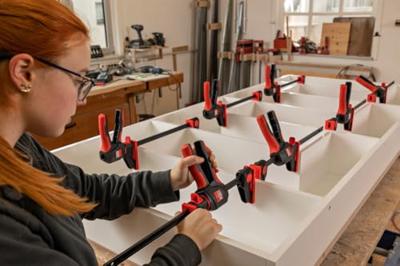 Bessey EZ360-30 Enkele handklem met draaibare handgreep EZ360 Spanbreedte (max.):300 mm Afm. werkbereik:80 mm