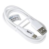 iggual - USB A naar USB C snellaadkabel, 3 A, 100 cm, USB type C laadkabel, compatibel met alle apparaten met USB-C-aansluiting, wit - thumbnail