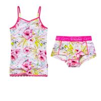 Vingino Girls Short + Singlet Hybiscus Multicolor Pink L - thumbnail