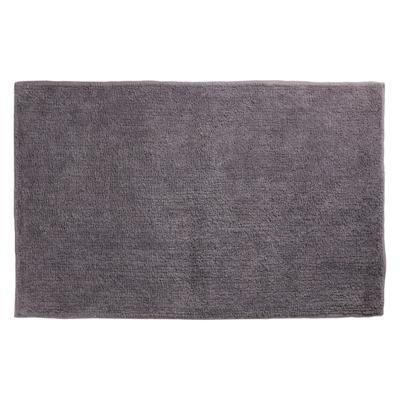 Differnz Initio badmat geschikt voor vloerverwarming 100% katoen 50 x 80 cm donkergrijs Differnz Initio badmat geschikt voor vloerverwarming 100% katoen 50 x 80 cm donkergrijs
