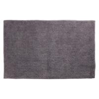 Differnz Initio badmat geschikt voor vloerverwarming 100% katoen 50 x 80 cm donkergrijs - thumbnail